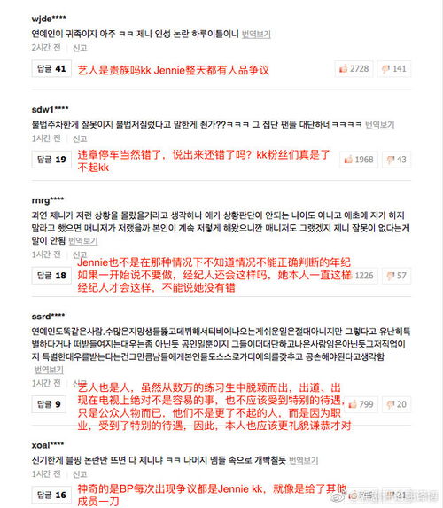 韓網熱議 blackpink珍妮經紀人違章停車引發爭議